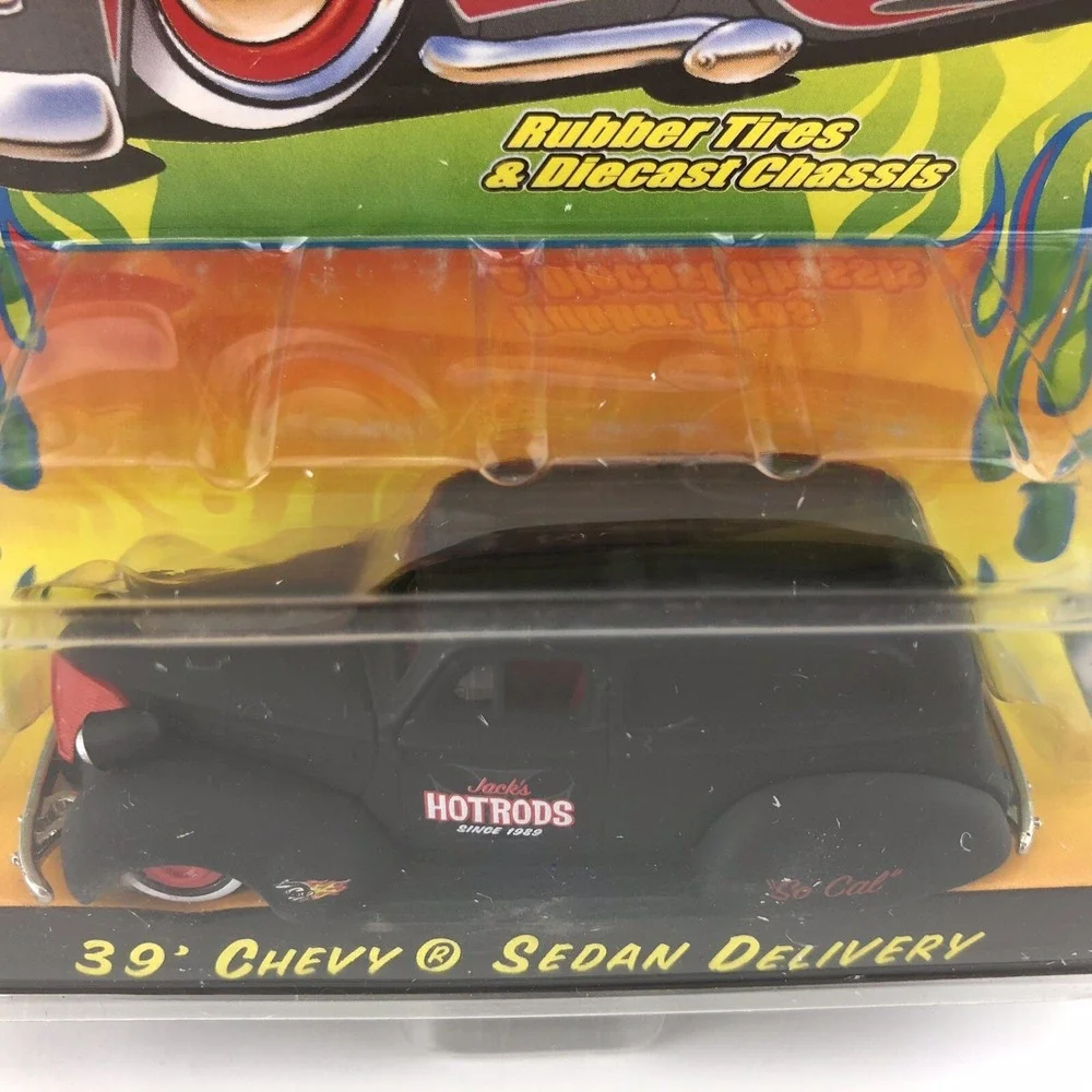 Jada Road Rats 39 1939 Chevy Sedan Delivery Black‎ Jack's Hot Rods Die Cast 1/64